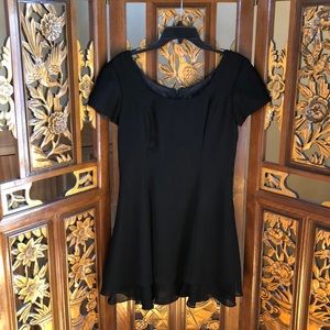 Hampton Nights Flutter Hem Dress Size 8